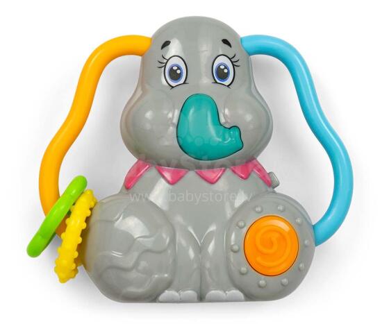 MILLY MALLY 0889 Hadzidzi ƒe Rattle Elephant