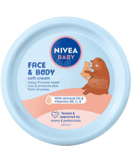 NIVEA BABY 80529 Mo kple ŋutilã dzi kpɔkpɔ ƒe atike 200 ml
