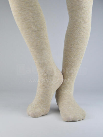 NOVITI RB004-G-01 Super soft tights beige melange 116/122