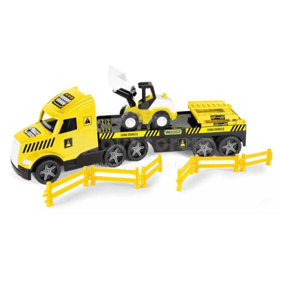 WADER 36431 Magic Truck Technic эвакуатор с бульдозером