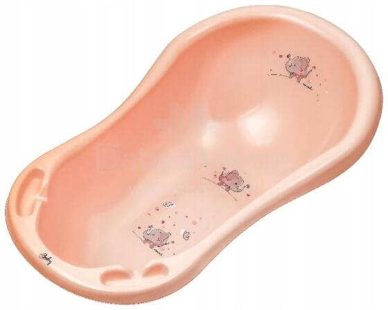 MALTEX Tsileƒe 84cm kple nutrenu Dzo peach pink