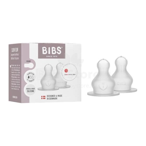 Bibs Bottle Nipple Slow Silicone Art.237443