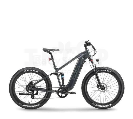 Elektriskais velosipēds APE RYDER 26 Buffalo-E Light Black