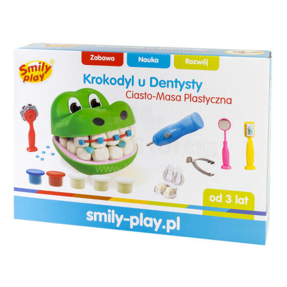 SMILY PLAY SP83346 Plasticine amɔwɔ, atiglinyi le aɖudɔdala gbɔ