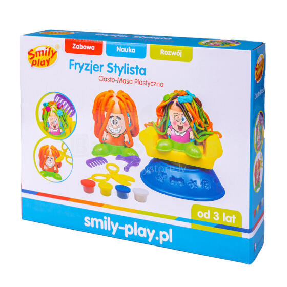 SMILY PLAY SP83571 Amɔwɔ Plasticine Taɖaŋudɔwɔla