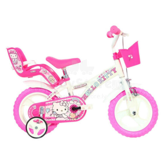 Bebe Basic Bicycle 12"Hello Kitty Art.243612 Children's bicycle