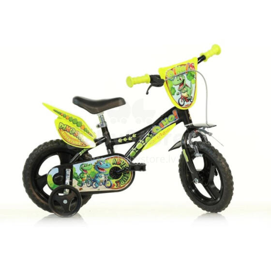 Bebe Basic Bicycle 12" Dinosaur Art.243619 Children's bicycle