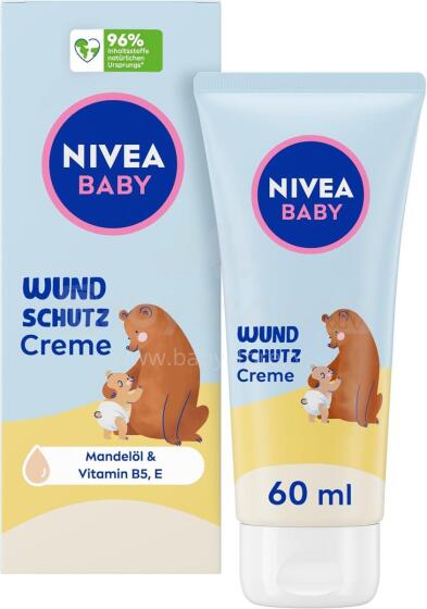 Nivea Almond Oil Nappy Cream Art.244260 Kaitsev mähkmekreem mandliõliga 75ml