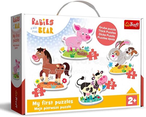 TREFL 36127 BABIES &amp; BEAR Le agblea dzi