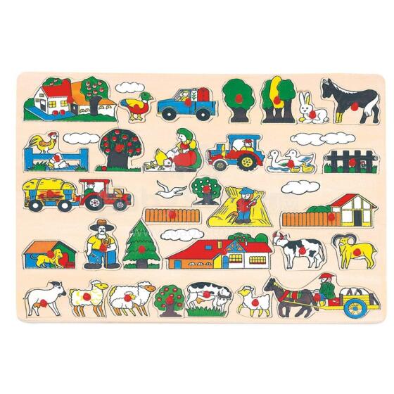 Ati gã aɖe ƒe puzzle "Agble", 3+