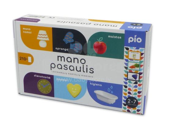 MY WORLD hehenana flashcard set, na ɖevi siwo xɔ tso ƒe 2-7