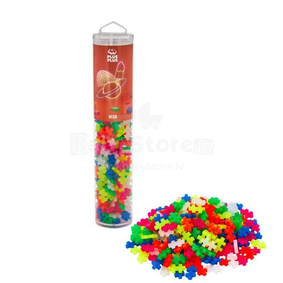 Plus Plus xɔtula, neon amadedewo, 240 pcs.