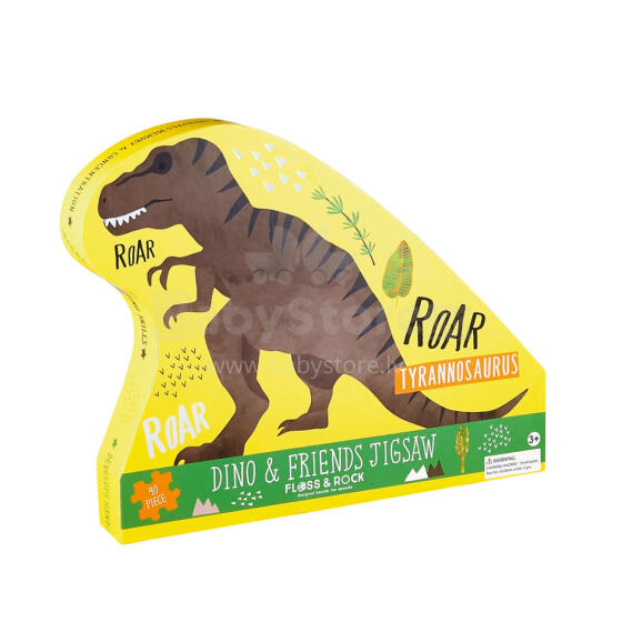 Puzzle, Dinosaur, 40 ƒe akpa aɖewo.