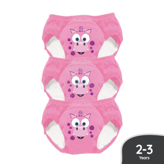 Hehenana pantalon, Pink ʋɔ driba, ƒe 2-3 