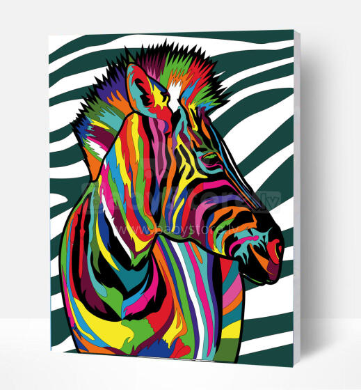 Splat Ɣletinyigba ƒe amadede to xexlẽdzesiwo nu, ZEBRA 30X40 cm