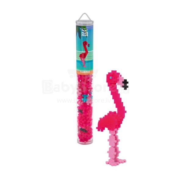 Plus Plus xɔtuɖoɖo, Flamingo, 100 pcs.
