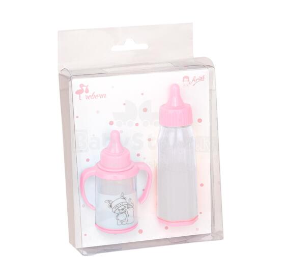 Arias aŋetu ɖoɖo, pink, 2 pcs.