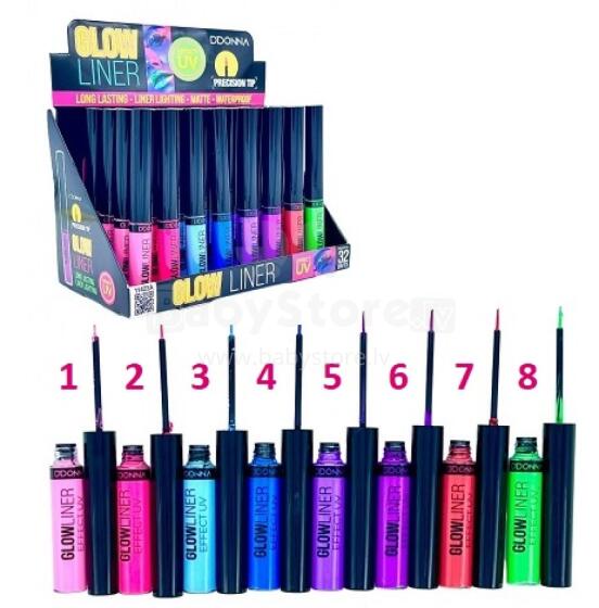 Eyeliner Glow Effect UV Neon