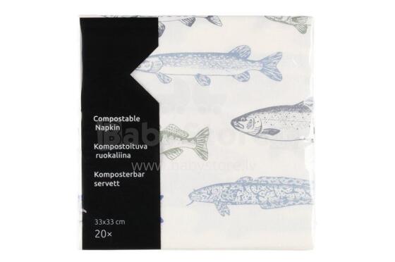 Napkin 33cm Ahti 20 pcs/pack ɖeɖefia