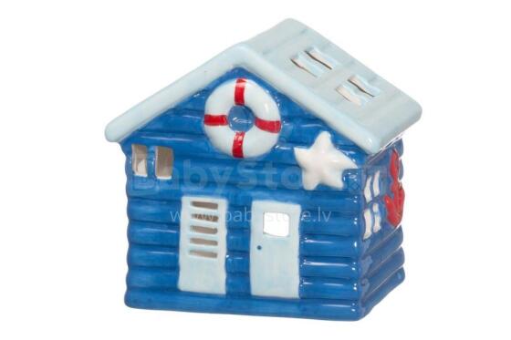 4Living Lantern Beach aƒe blɔ/blɔ keklẽ 14 cm