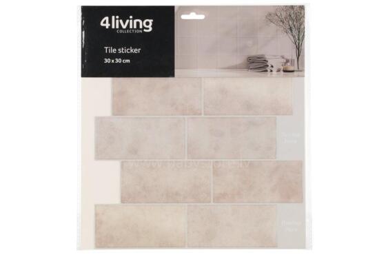 4Agbe Tile ƒe nuŋɔŋlɔ beige 30x30 cm