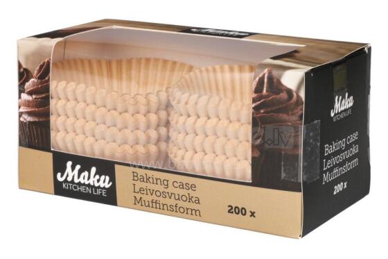Maku Cupcake kple muffin liners blɔ 200 pcs