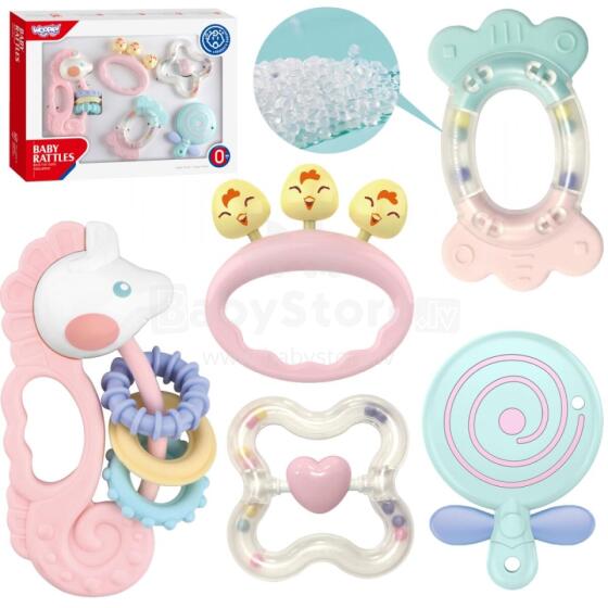 WOOPIE BABY Sidzenuwo ƒe Ʋuʋudedi Teether Set