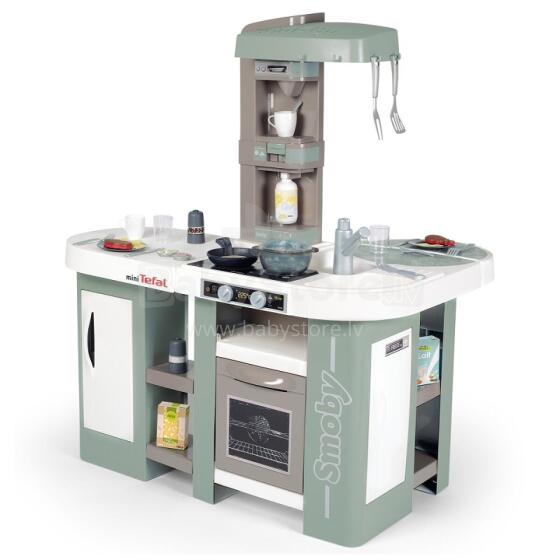 SMOBY Mini Tefal Studio Kitchen Bubble XL + 34 аксессуара