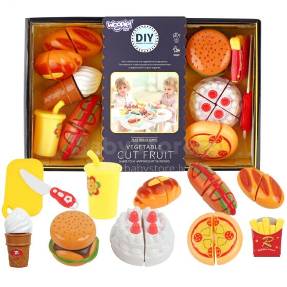 WOOPIE XXL Nuɖuɖu Kabakaba Confectionery Lãɖeɖe Set