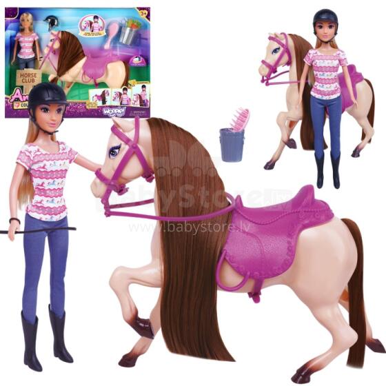 WOOPIE ROYAL Set of Cute Doll kple Sɔ + Kpekpeɖeŋunuwo