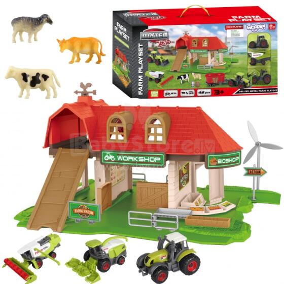 WOOPIE Set Agble Agbledeƒe Traktwo + Nɔnɔmetatawo 42 pcs.