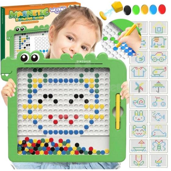WOOPIE Magnetic Board na Ðeviwo Montessori MagPad Dinosaur