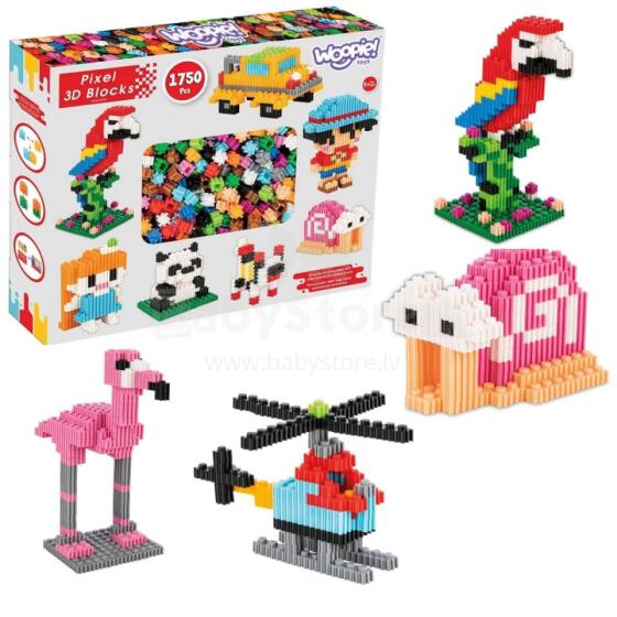WOOPIE Xɔtuɖaŋuwo 3D PIXEL 1750 pcs.