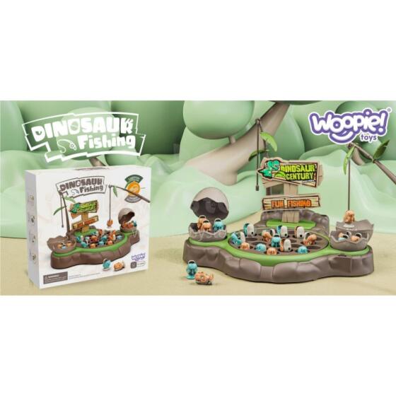 WOOPIE Игра Рыбалка Динозавр Рыба 2 Удочки