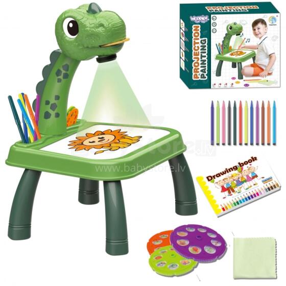 WOOPIE Nutata ƒe Tabla Dinosaur Projector + Dzesiwo