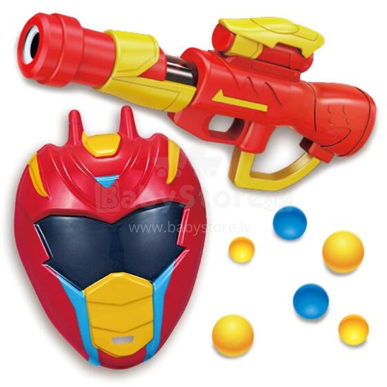 WOOPIE Set of Foam Ball Tu Tu + Mask na Ðeviwo Automatic Launcher 11 pcs.