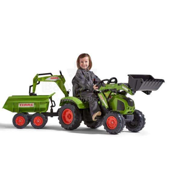 FALK CLAAS Pedal Tractor kple Trailer, Bucket kple Dozer tso Ƒe 3