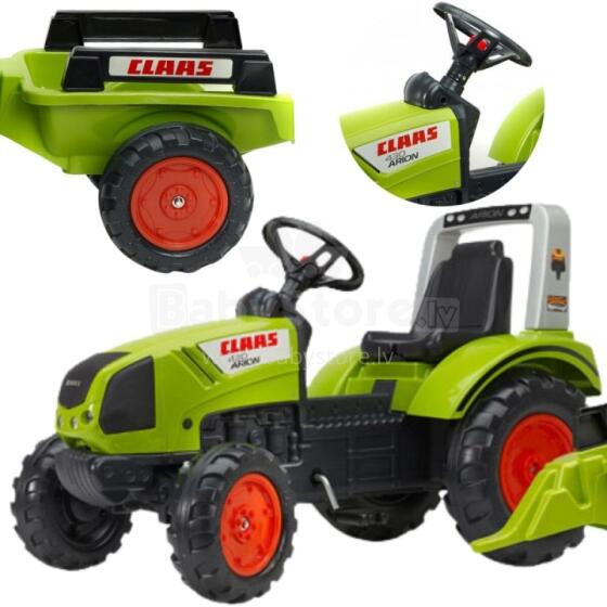 FALK Claas Gã Pedal Tractor kple Trailer tso ƒe 3