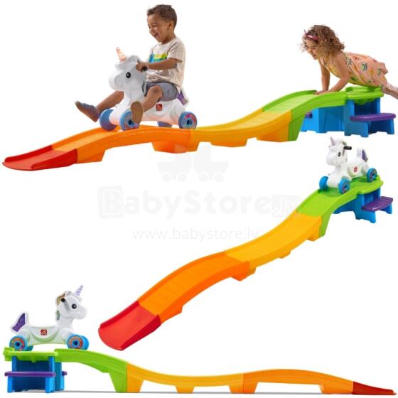 STEP2 Roller Coaster Mɔzɔzɔ Dodo-ɖe Unicorn