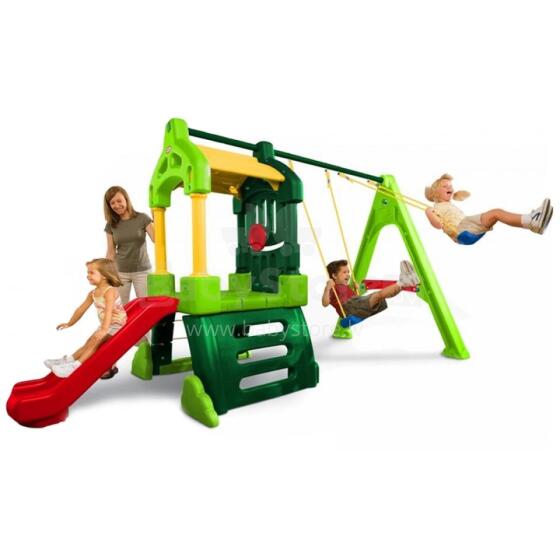 Tikes Suewo Fefewɔƒe Kluvixɔ Slide Swing