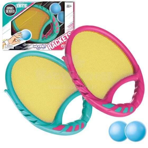 WOOPIE Arcade Game ƑOA BƆL 2 Paddles + 2 Bɔlwo