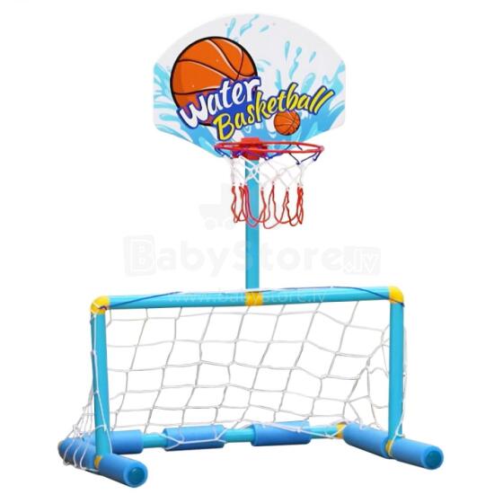 WOOPIE Tsi Basketball Set 2in1 Bɔlɔbɔ Taɖodzinu + Bɔlwo + Pɔmpi