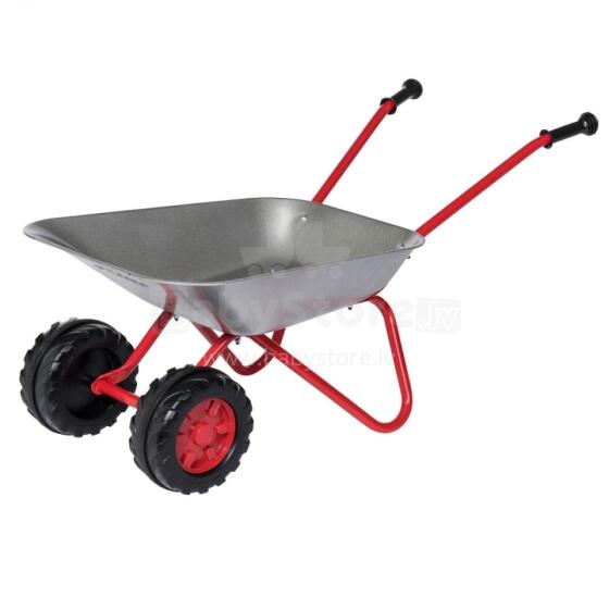 Children's garden wheelbarrow Rolly Toys Two-wheeled metal