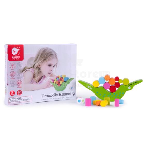 CLASSIC WORLD Dadasɔ Aɖaŋu Fefe na Ðeviwo Atiglinyi + Cube 20 pcs.