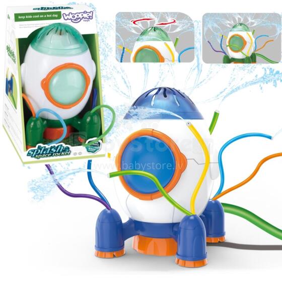 WOOPIE Garden Sprinkler Fountain Rocket