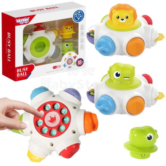 WOOPIE BABY Yamenutome Tukpe Dɔwɔna - Hehenana Sensory Cube 18m+
