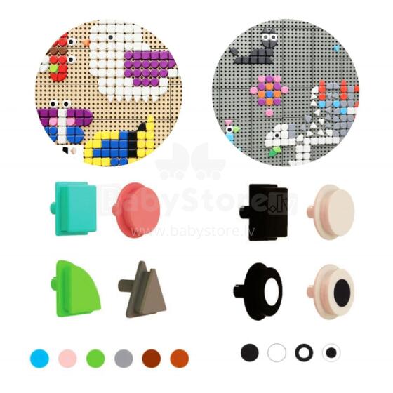 MASTERKIDZ Geometric Board Nuwo 256 pcs