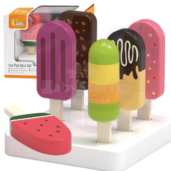 VIGA Set of Ati Ice Cream Atiwo kple Tsitrenu 6 pcs.