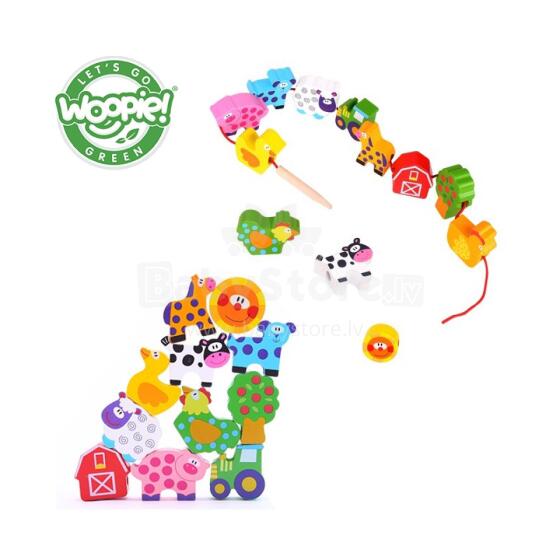 WOOPIE GREEN Ati Ka Blocks Lãwo Agble 13 pcs.