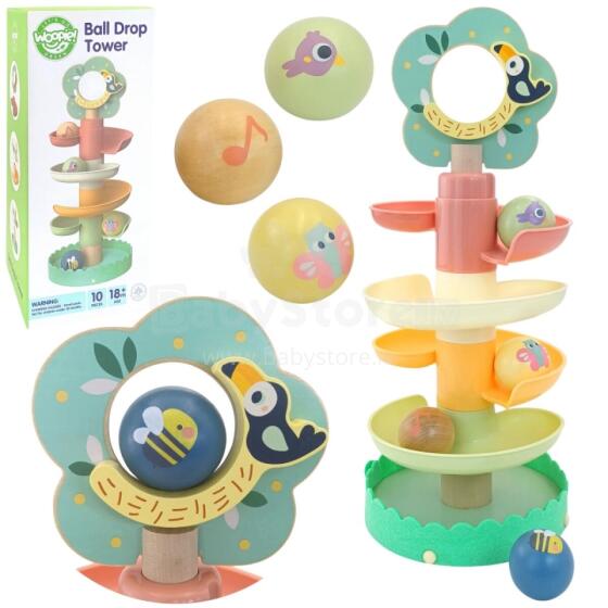 WOOPIE GREEN Ati Bɔl Track Sensory Hehenana 6 pcs.